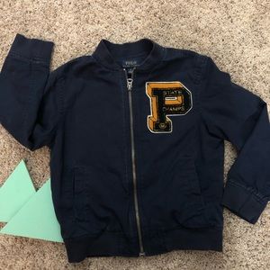 Polo jacket with pockets